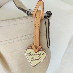 Dooney & Bourke Gold Heart Charm Hang Tag